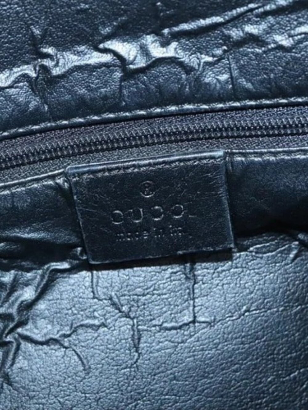 GUCCI GG Canvas Sherry Line Hand Bag Black Silver 002 1093 Auth ep10440 - Picture 8 of 15